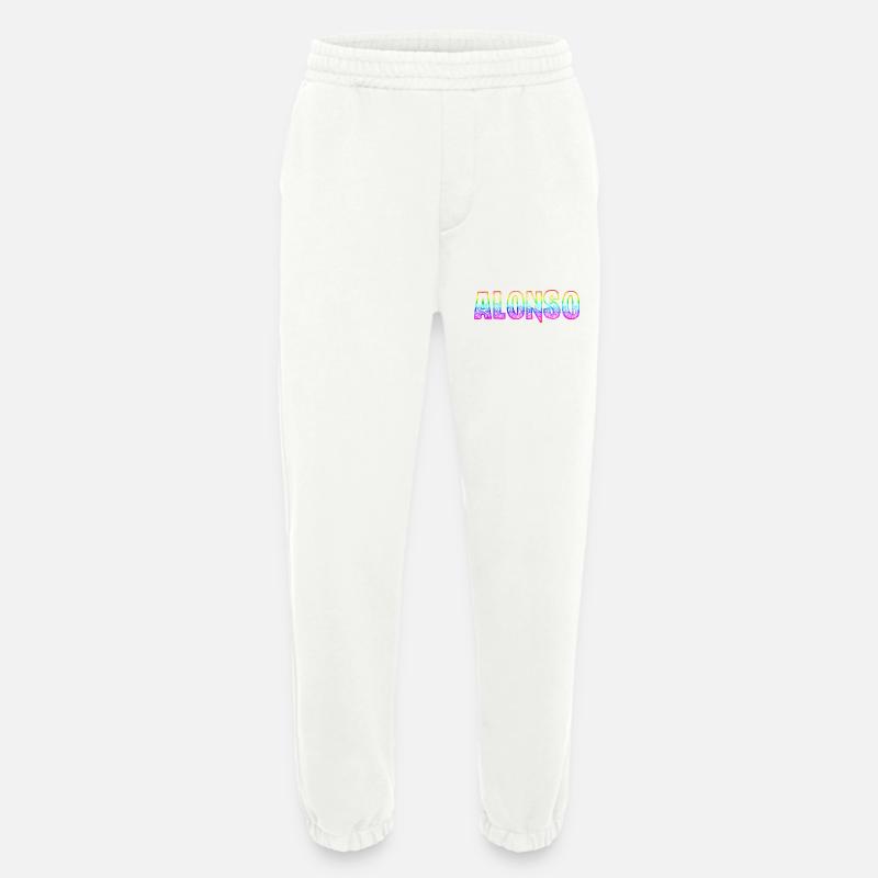 alonso rs regenbogen - Heavyweight Jogginghose - made by SPREAD  - OFF WHITE