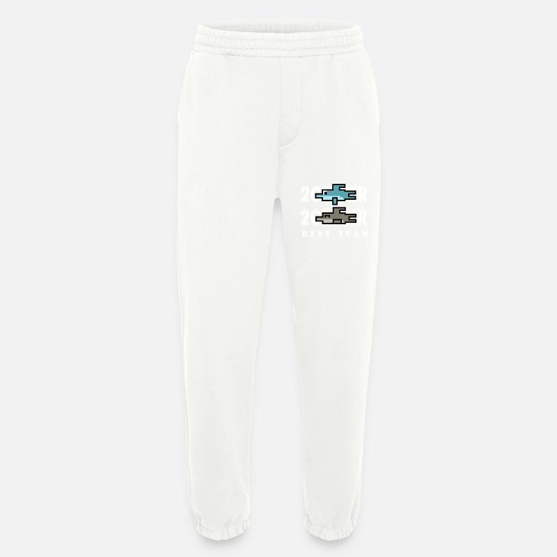 Delphin-Mannschaft - Heavyweight Jogginghose - made by SPREAD - OFF WHITE