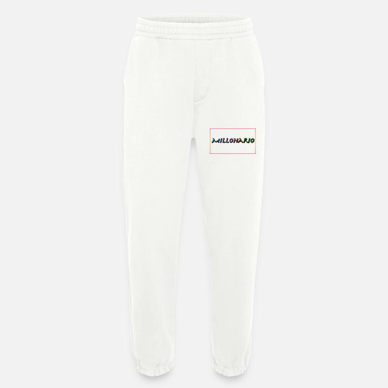 201441 - Heavyweight Jogginghose - made by SPREAD  - OFF WHITE