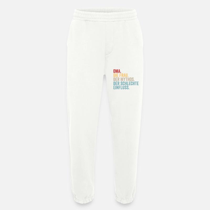 Großmutter Oma - Heavyweight Jogginghose - made by SPREAD  - OFF WHITE