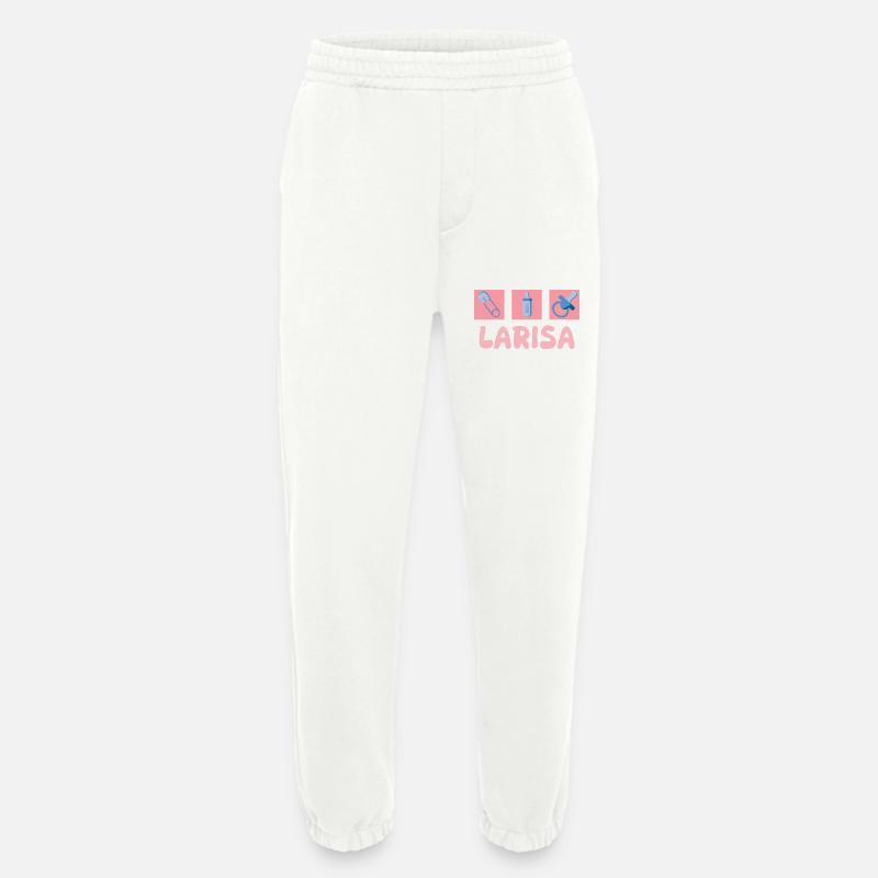 Larisa als Schnuller - Heavyweight Jogginghose - made by SPREAD  - OFF WHITE