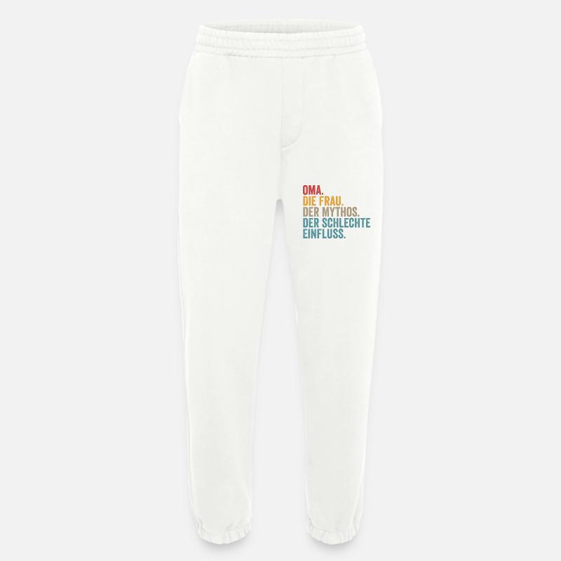 Großmutter Oma - Heavyweight Jogginghose - made by SPREAD  - OFF WHITE