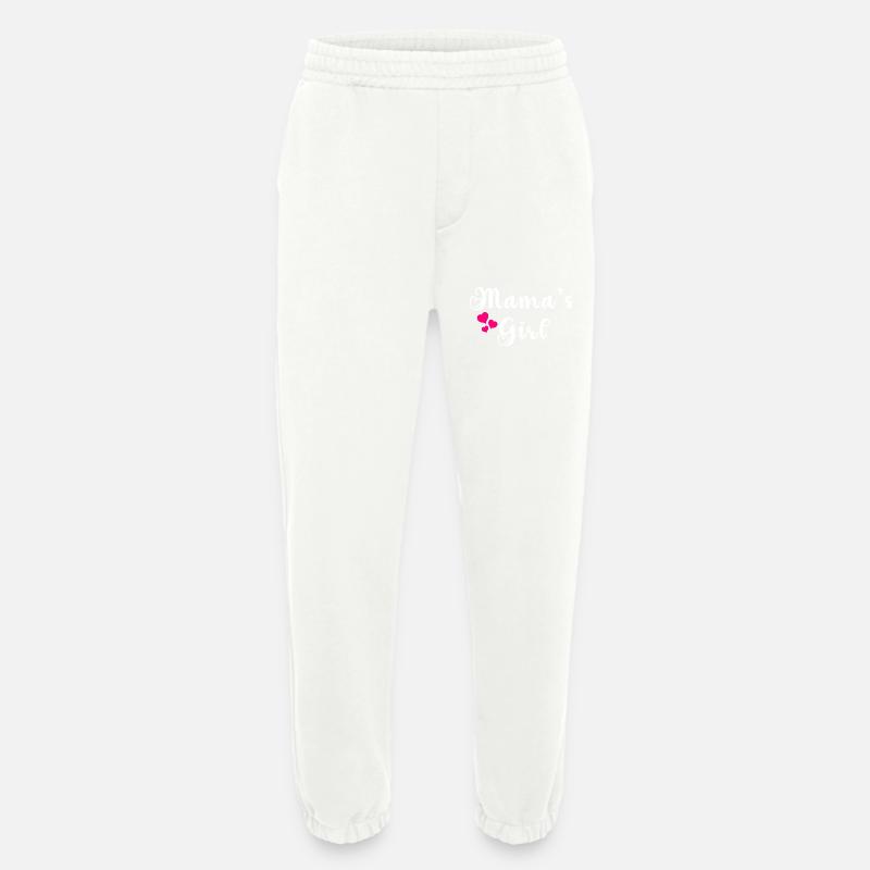 Mamas Mädchen - Heavyweight Jogginghose - made by SPREAD  - OFF WHITE