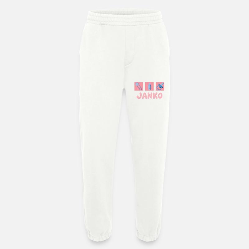 Schnuller Janko - Heavyweight Jogginghose - made by SPREAD  - OFF WHITE