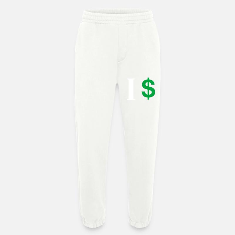 Buchstabe i Dollar - Heavyweight Jogginghose - made by SPREAD  - OFF WHITE