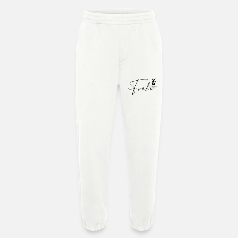 Frohe Ostern 🐰🌸 - Heavyweight Jogginghose - made by SPREAD  - OFF WHITE