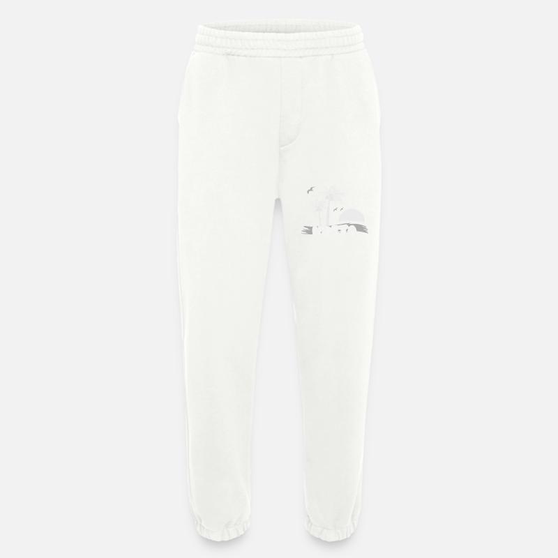 Strand Kreta - Heavyweight Jogginghose - made by SPREAD - OFF WHITE