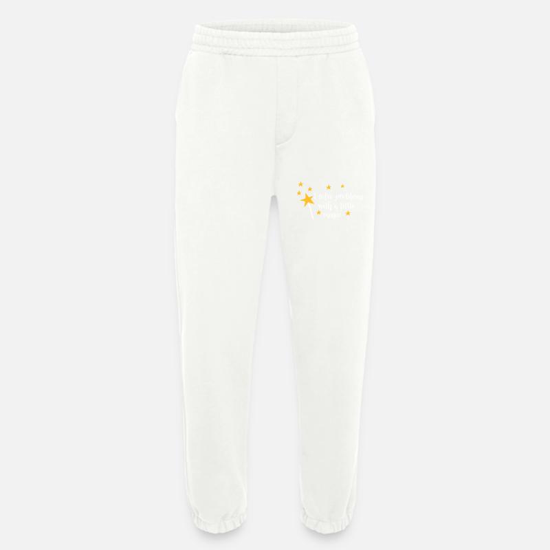 Poussière de fée - Pantalon de jogging bio épais fabriqué en UE - OFF WHITE