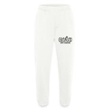 Created With A Purpose - Heavyweight Jogginghose - made by SPREAD  - OFF WHITE - Vorne