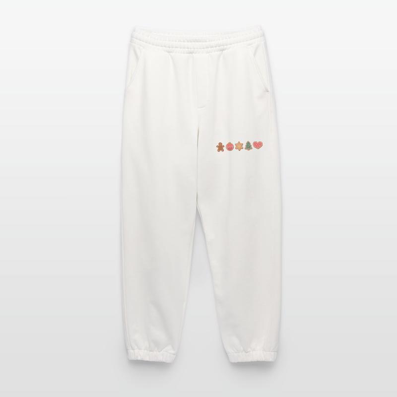 Biscuits et biscuits pour Noël Pantalon de jogging bio épais fabriqué en UE