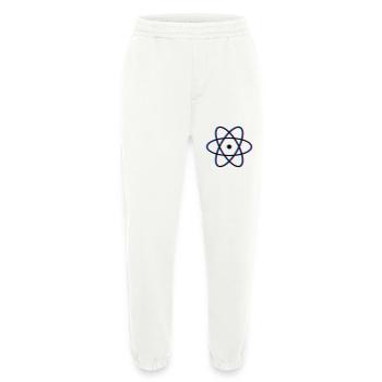 3d atom molecule research science student wi - Heavyweight Jogging Pants - made by SPREAD  - OFF WHITE - Front
