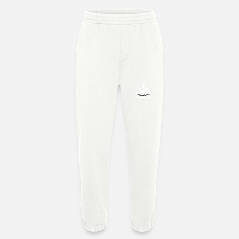 Heimathafen Pellworm - Heavyweight Jogginghose - made by SPREAD  - OFF WHITE