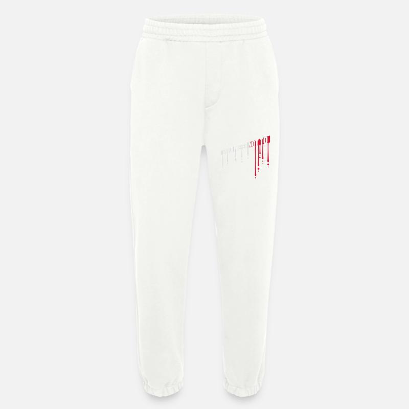 Je préfère ne pas - Pantalon de jogging bio épais fabriqué en UE - OFF WHITE
