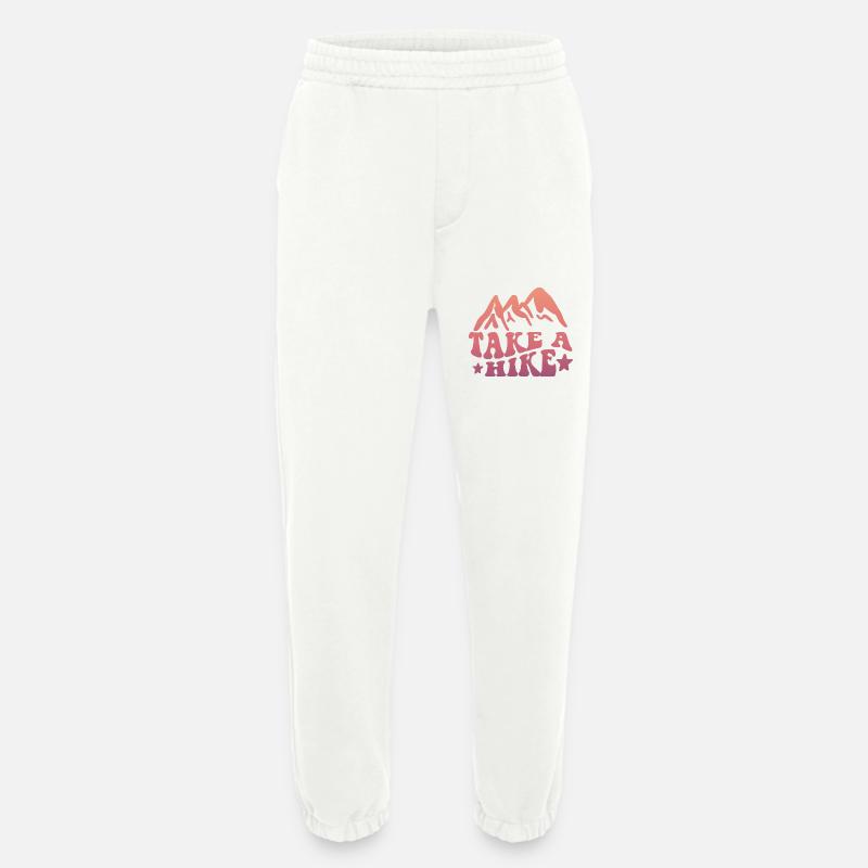 Take A Hike Camping - Heavyweight Jogginghose - made by SPREAD  - OFF WHITE