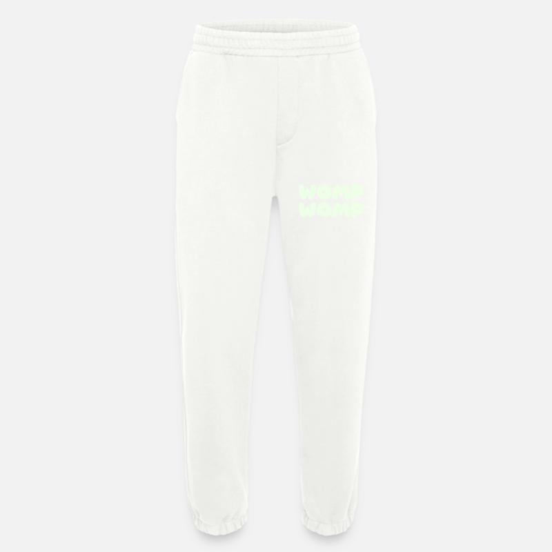 Womp Womp - mint green - Heavyweight Jogging Pants - made by SPREAD  - OFF WHITE