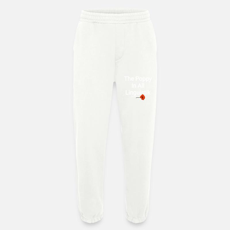 Denker Dichter Poet - Heavyweight Jogginghose - made by SPREAD  - OFF WHITE