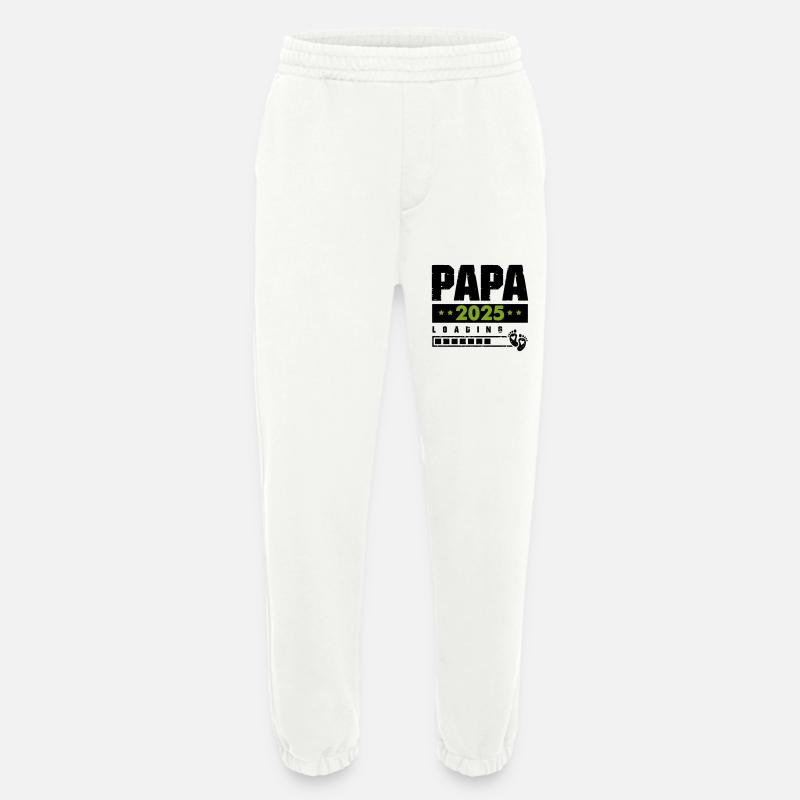 papa 2025 loading - Heavyweight Jogginghose - made by SPREAD  - OFF WHITE