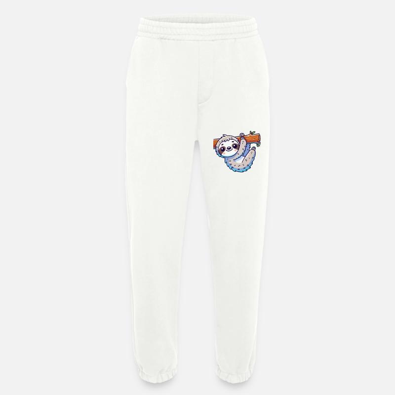 faultier - Heavyweight Jogginghose - made by SPREAD  - OFF WHITE