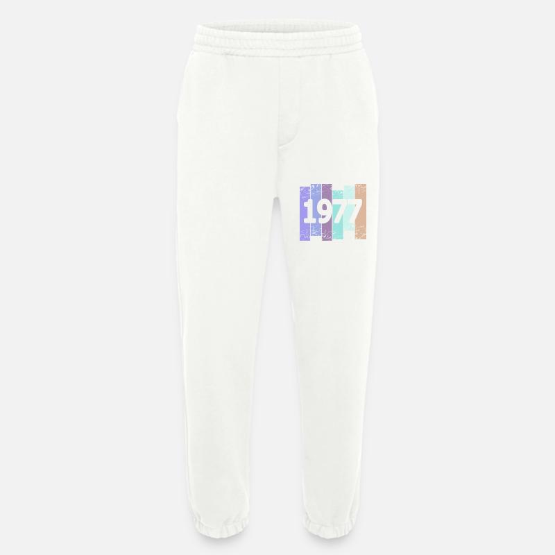 Oldtimer 1977 - Heavyweight Jogginghose - made by SPREAD  - OFF WHITE