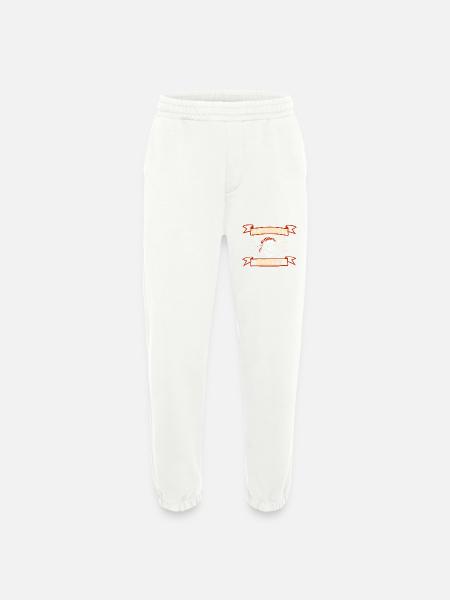 Gift for Marty - Heavyweight Jogging Pants - made by SPREAD - OFF WHITE