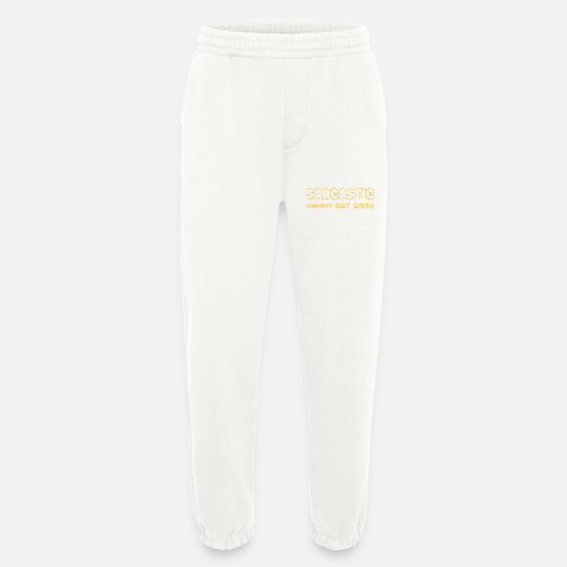 Sarcastic 2006 - Heavyweight Jogginghose - made by SPREAD  - OFF WHITE