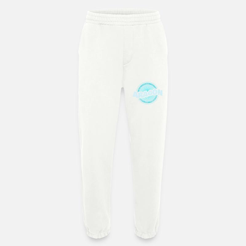 Aragon als Geschenkidee - Heavyweight Jogginghose - made by SPREAD  - OFF WHITE
