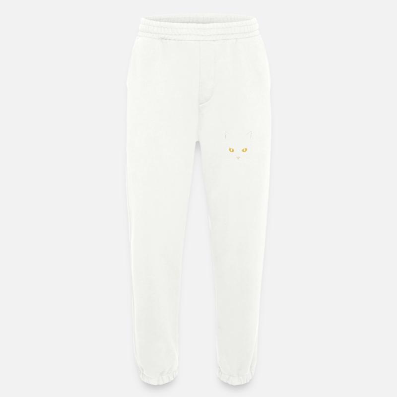 Schwarze Katze - Heavyweight Jogginghose - made by SPREAD - OFF WHITE