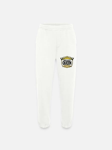 Unapologetic Queen - Heavyweight Jogging Pants - made by SPREAD - OFF WHITE