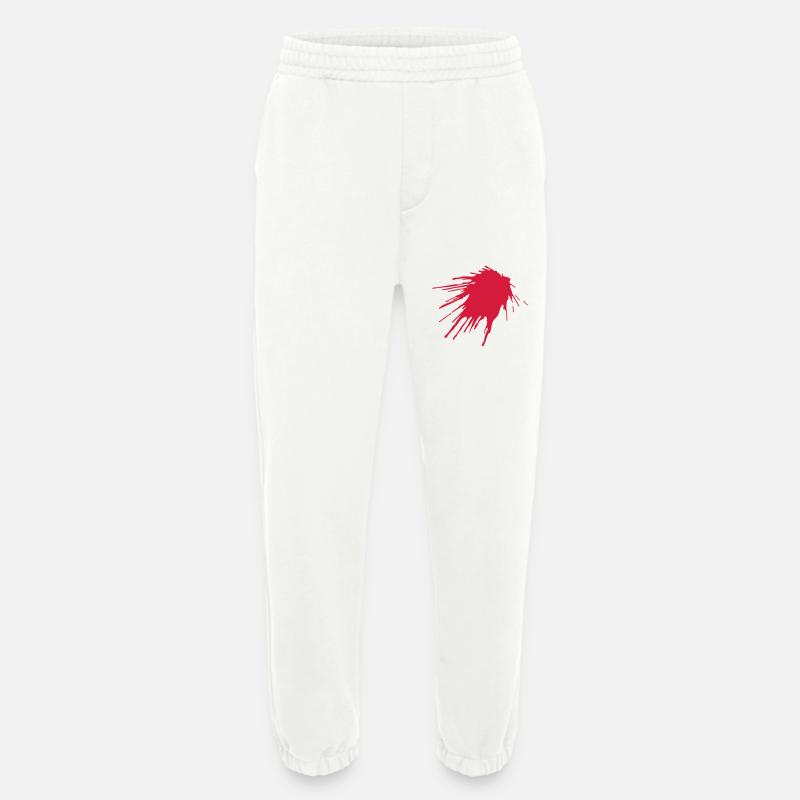 Blut Blutfleck - Heavyweight Jogginghose - made by SPREAD  - OFF WHITE