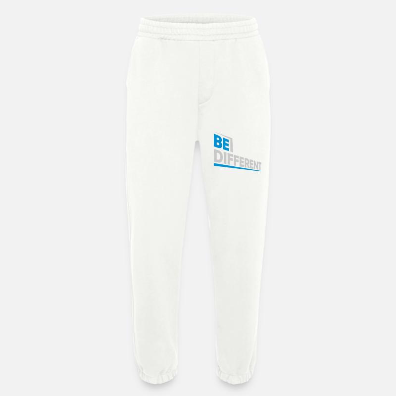 Be different Logo Design - Heavyweight Jogginghose - made by SPREAD  - OFF WHITE