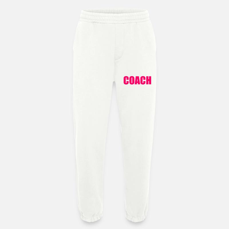 Coach - Heavyweight Jogginghose - made by SPREAD  - OFF WHITE