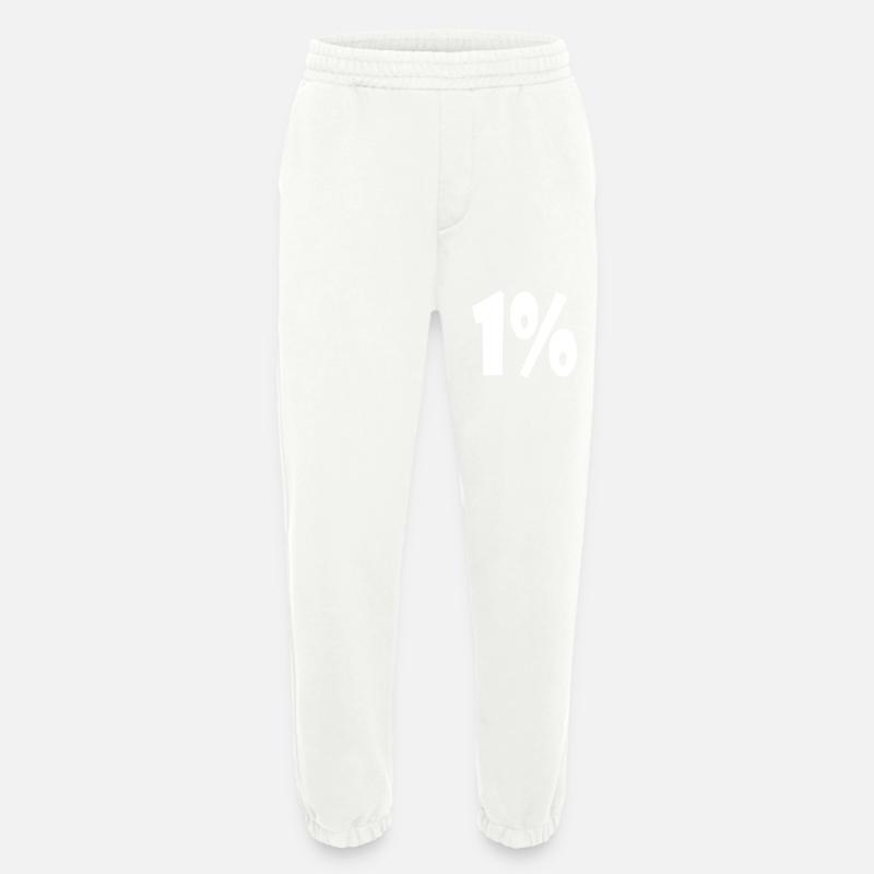 1 - Heavyweight Jogginghose - made by SPREAD  - OFF WHITE