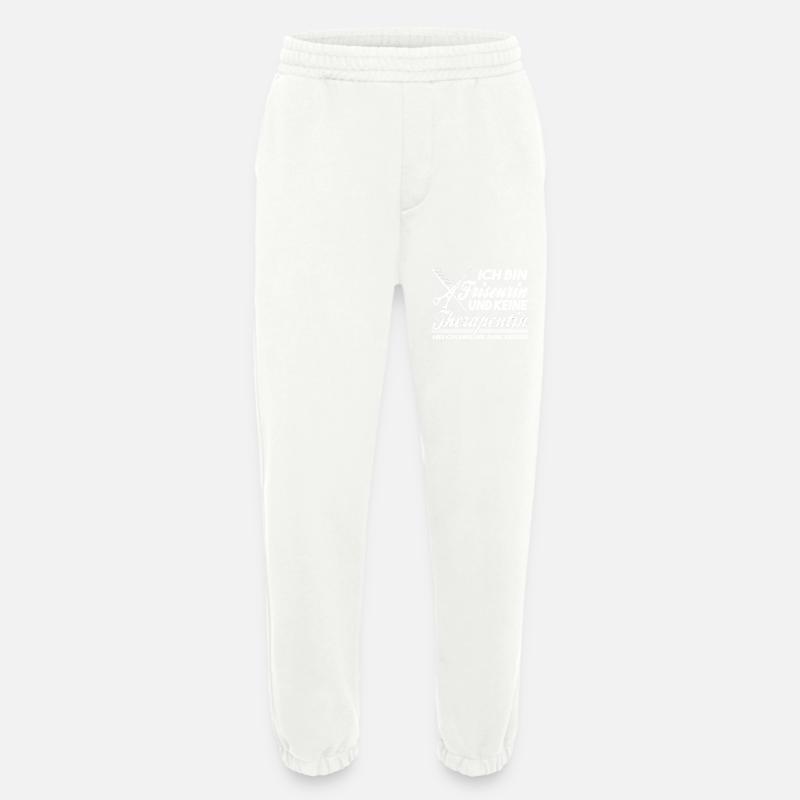 Friseurin Geschenkideen - Heavyweight Jogginghose - made by SPREAD  - OFF WHITE