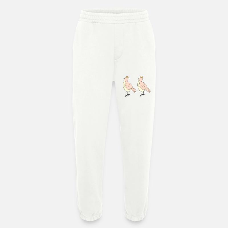 vogelfreunde - Heavyweight Jogginghose - made by SPREAD  - OFF WHITE