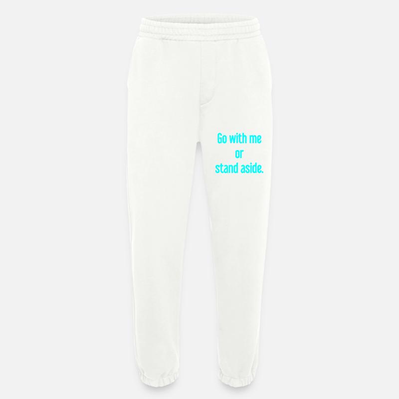 Geh mit oder beiseite - Heavyweight Jogginghose - made by SPREAD  - OFF WHITE