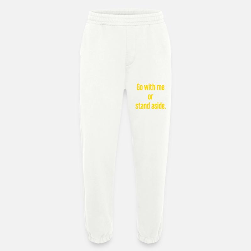 Geh mit oder beiseite - Heavyweight Jogginghose - made by SPREAD  - OFF WHITE