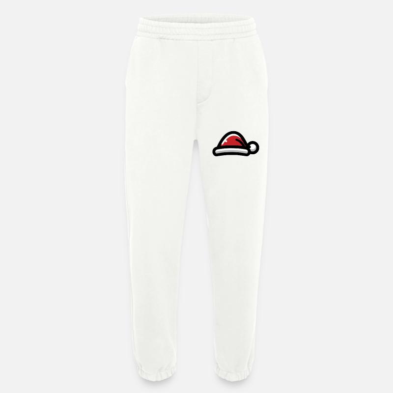 Weihnachtsmütze - Heavyweight Jogginghose - made by SPREAD  - OFF WHITE
