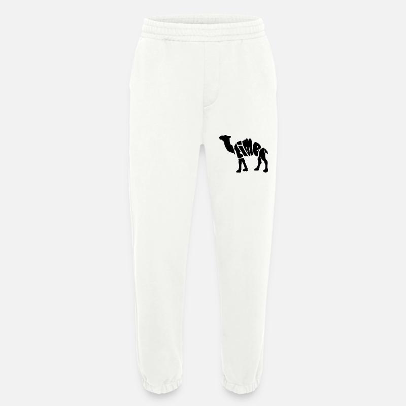 Time Kamel Geschenkidee/Motiv - Heavyweight Jogginghose - made by SPREAD  - OFF WHITE