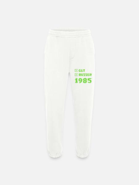 Year 1985 - Heavyweight Jogging Pants - made by SPREAD - OFF WHITE