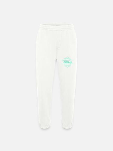 Amelie Amelie - Heavyweight Jogging Pants - made by SPREAD  - OFF WHITE