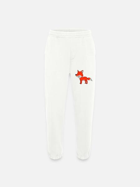 Fox 02 - Heavyweight Jogging Pants - made by SPREAD - OFF WHITE