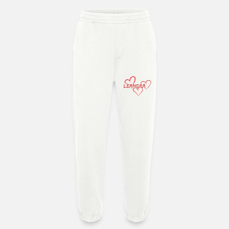 Leandra als Leandra - Heavyweight Jogginghose - made by SPREAD  - OFF WHITE