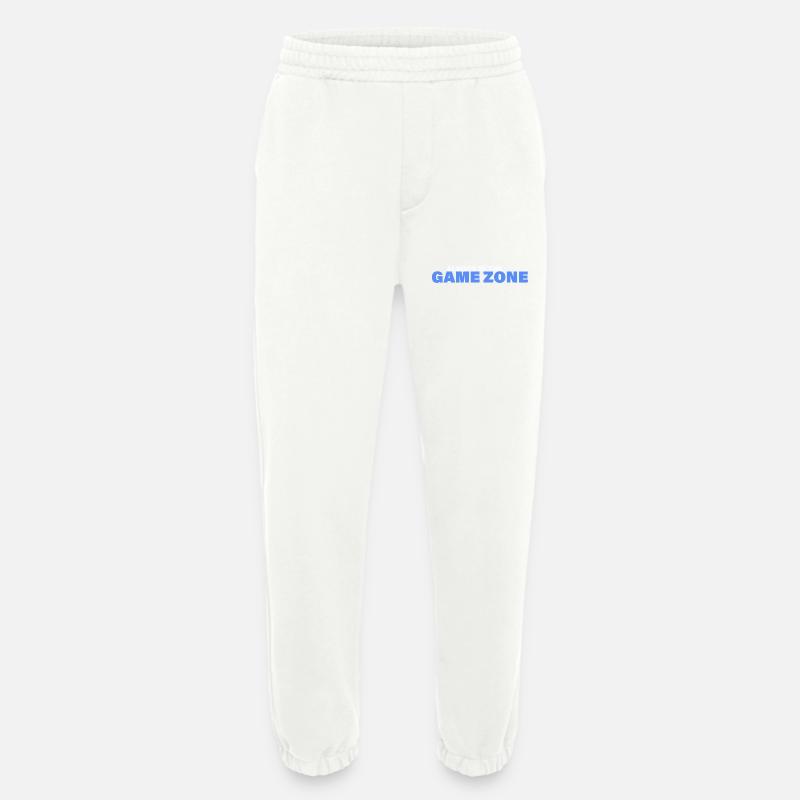 GAME ZONE - Heavyweight Jogging Pants - made by SPREAD  - OFF WHITE