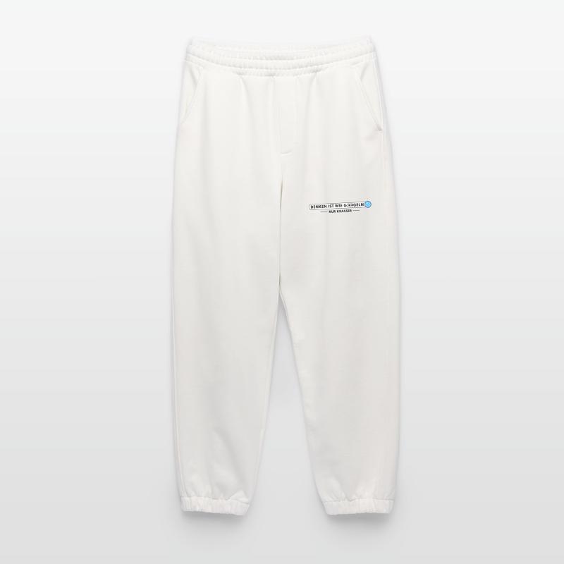 Penser, c’est comme chercher sur Google – mais plus évident Pantalon de jogging bio épais fabriqué en UE