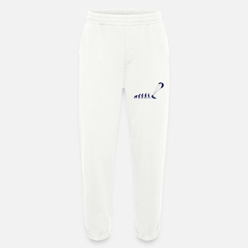 Evolution kite-surf - Heavyweight Jogginghose - made by SPREAD  - OFF WHITE