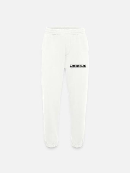 Acid Breaks - Heavyweight Jogging Pants - made by SPREAD - OFF WHITE