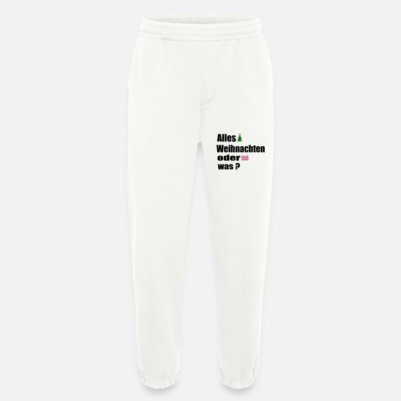 Alles Weihnachten oder was - Heavyweight Jogginghose - made by SPREAD  - OFF WHITE
