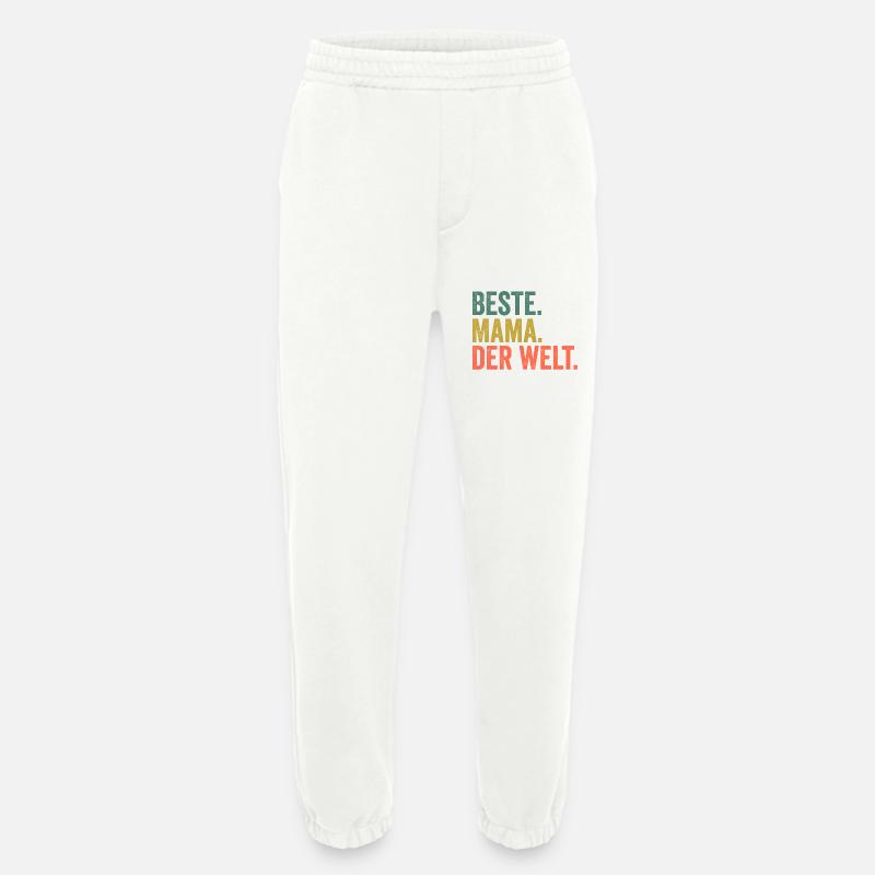 Beste Mama Der Welt - Heavyweight Jogginghose - made by SPREAD  - OFF WHITE
