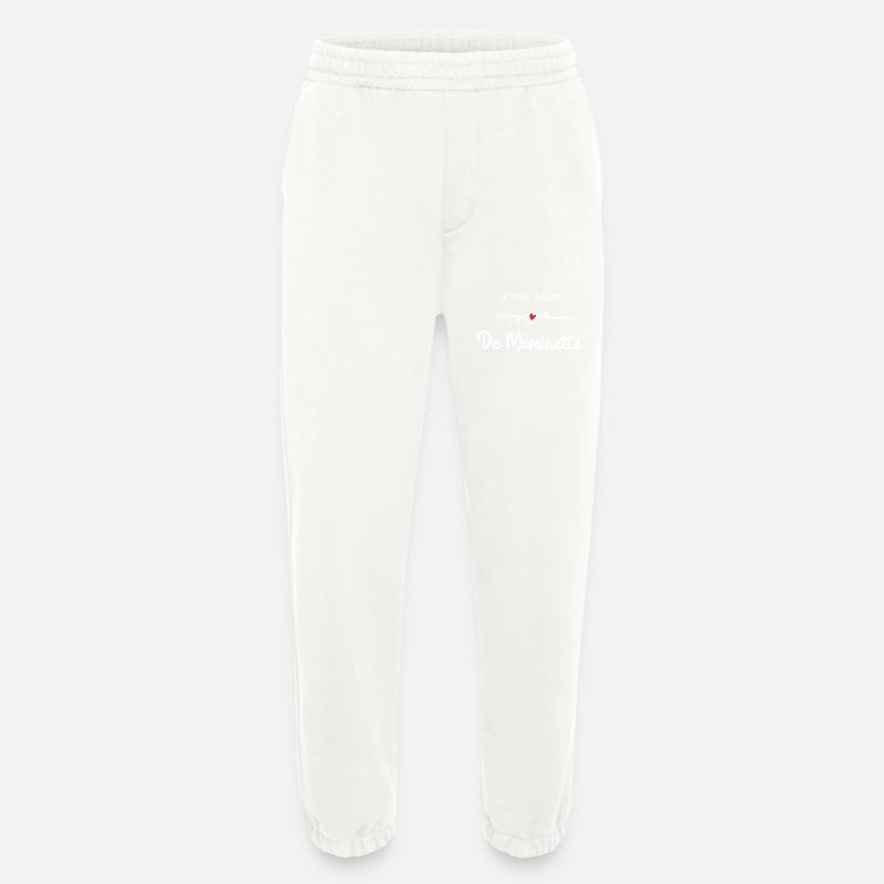 Omas kleiner Basar - Oma Geschenkidee - Heavyweight Jogginghose - made by SPREAD  - OFF WHITE