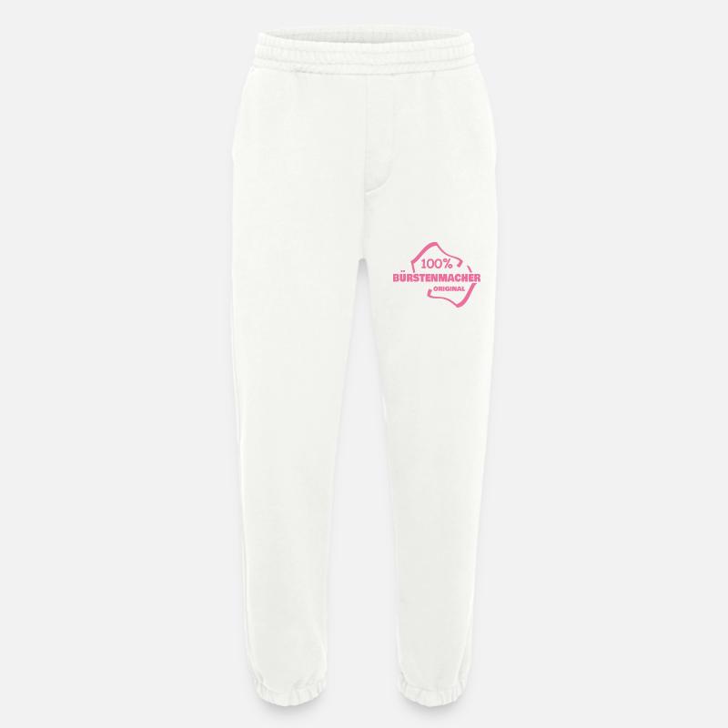 Beruf Buerstenmacher - Heavyweight Jogginghose - made by SPREAD  - OFF WHITE